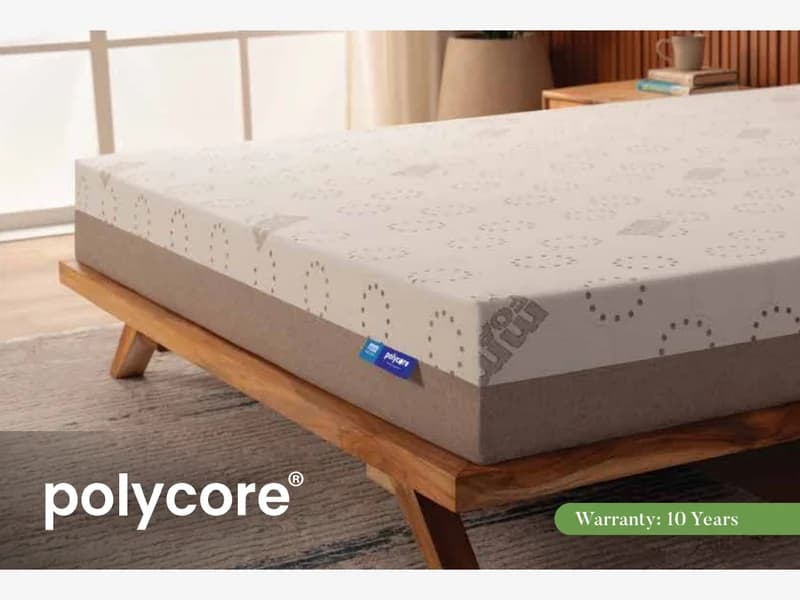 MM Foam Polycore dual-core organic latex mattress